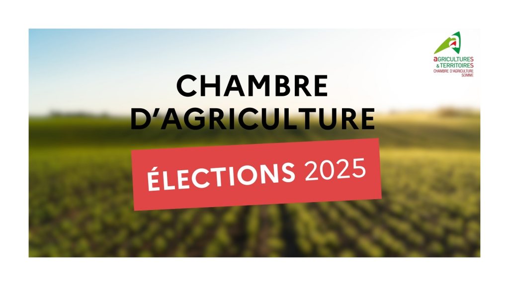 chambre d'agriculture elections 2025