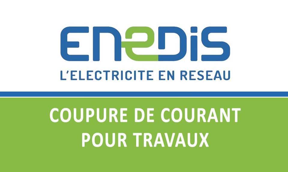 Avis de coupure Enedis