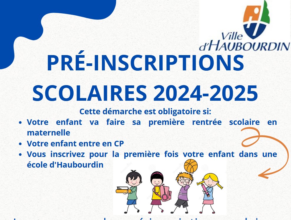 Pré Inscriptions Scolaires 2024 2025 Haubourdin Fr