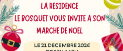 Marché de Noël – Résidence Le Bosquet